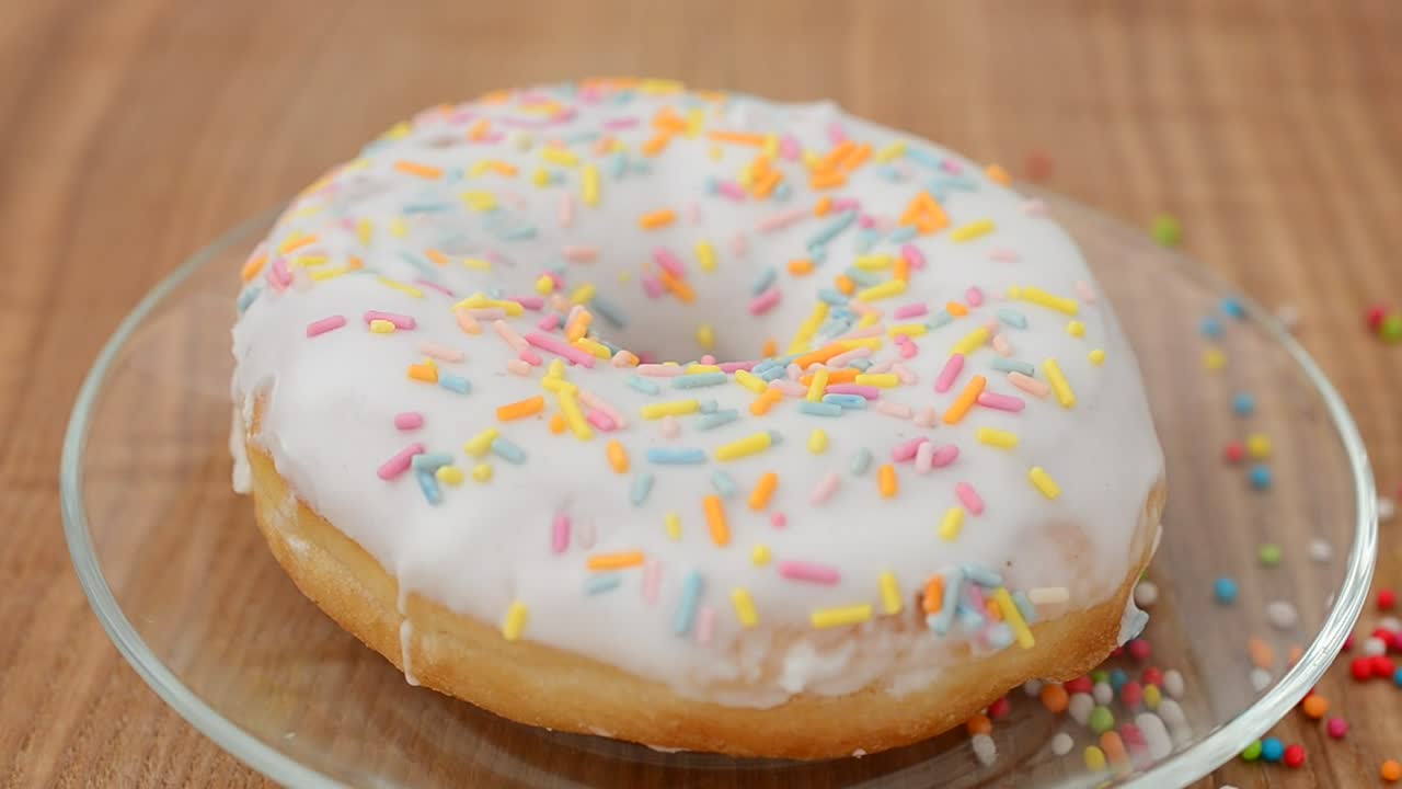 Stock Video Donut With Colorful Toppings Live Wallpaper For PC