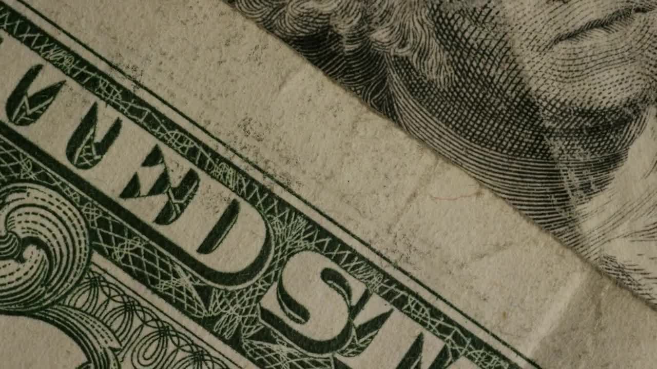 Stock Video Dollar Bills Close Up Rotating Live Wallpaper For PC