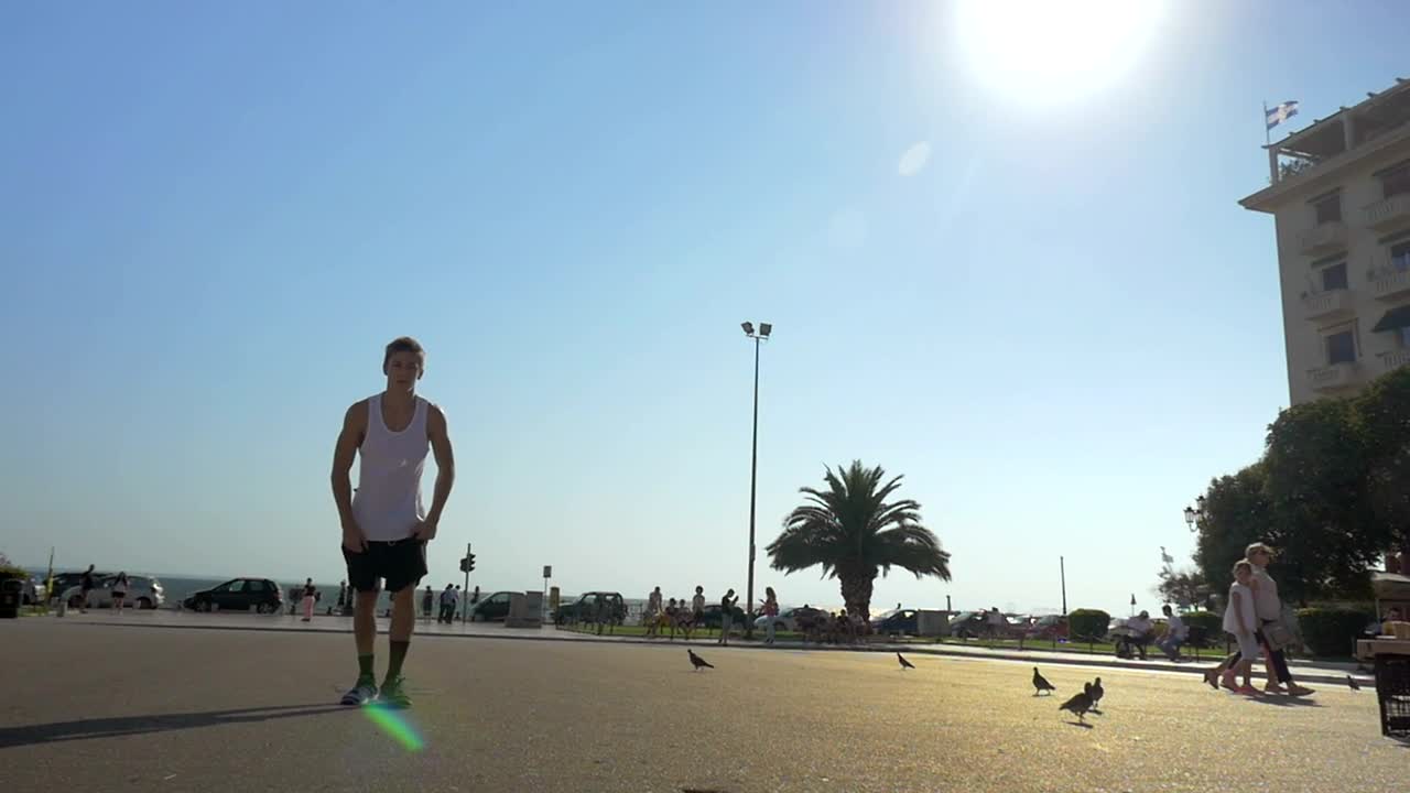 Stock Video Doing A Cartwheel Live Wallpaper For PC