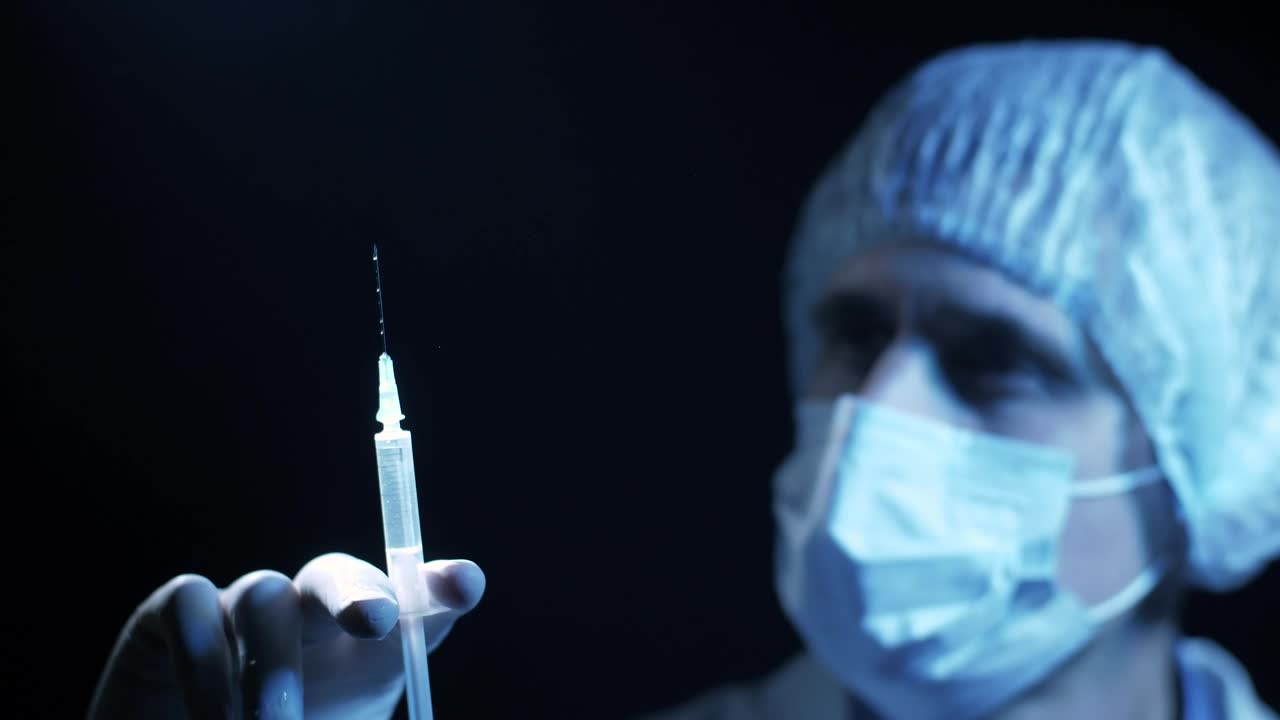 Stock Video Doctor Shooting With Syringe Live Wallpaper For PC