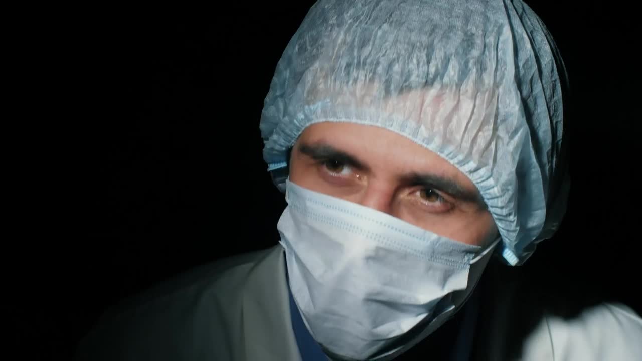 Stock Video Doctor Praying Before Surgery High View Live Wallpaper For PC