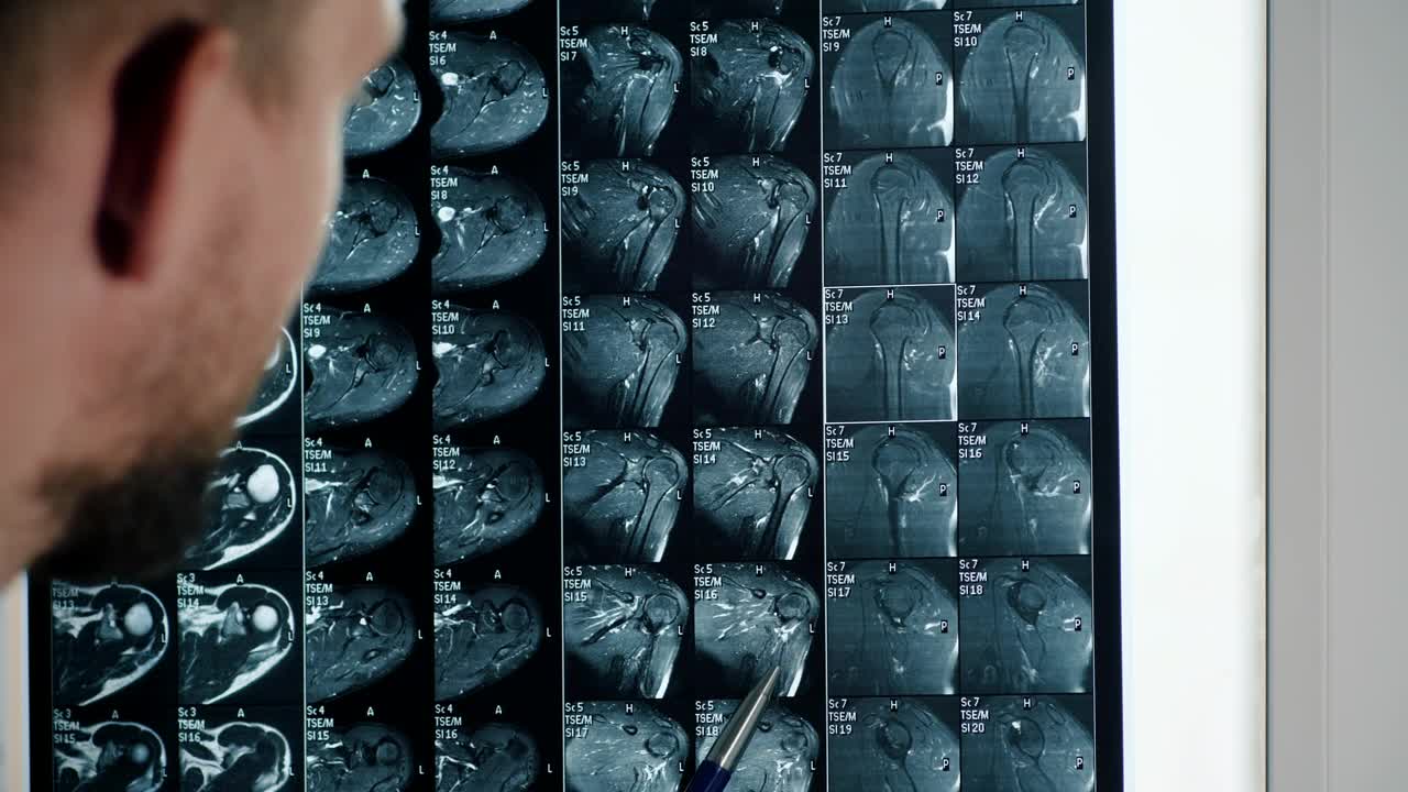 Stock Video Doctor Looking At X Rays Live Wallpaper For PC