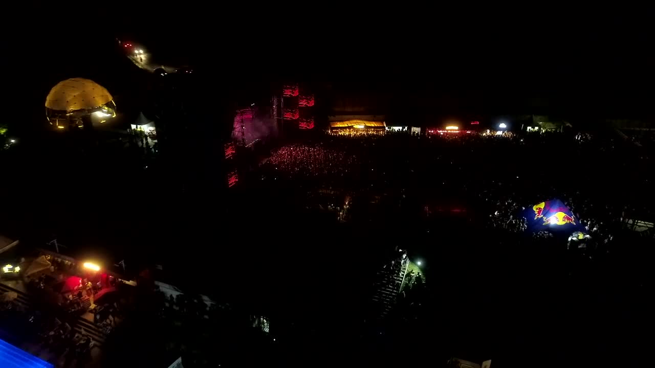 Stock Video Dj On Stage At Night Live Wallpaper For PC