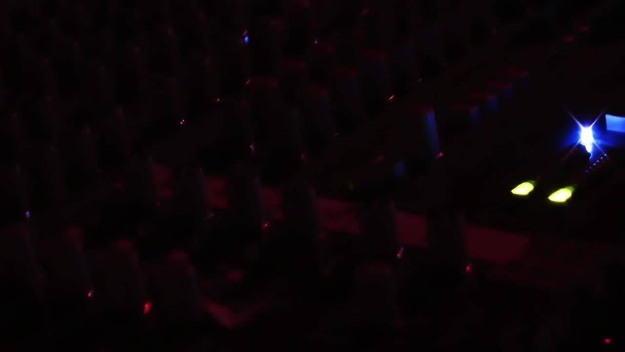 Stock Video Dj Audio Level Console During An Event Live Wallpaper For PC