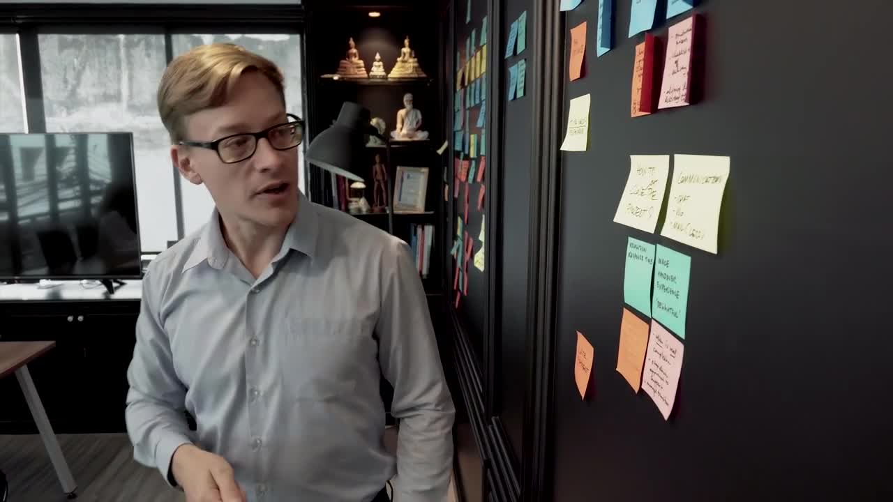 Stock Video Discussing Ideas In A Group Meeting Live Wallpaper For PC