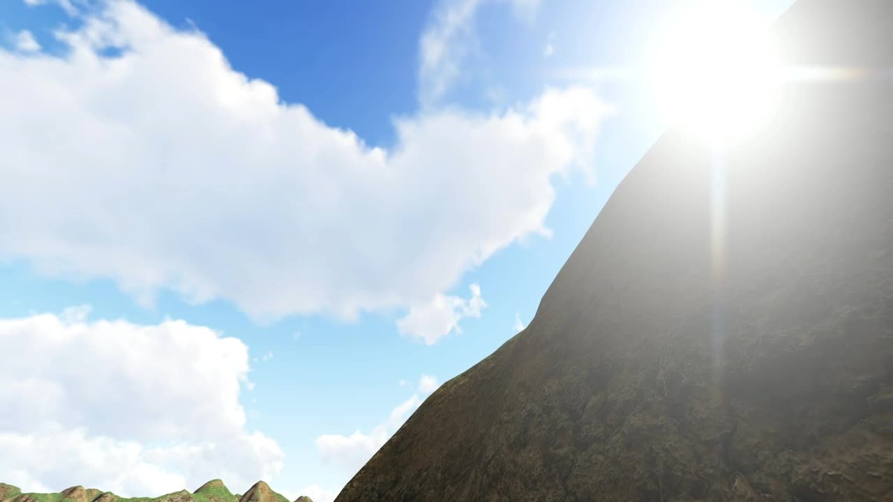 Stock Video Dirt Hill With The Sky In The Background D Live Wallpaper For PC