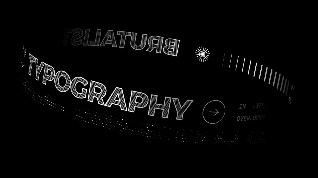 Stock Video Digital Glyph Title Live Wallpaper For PC