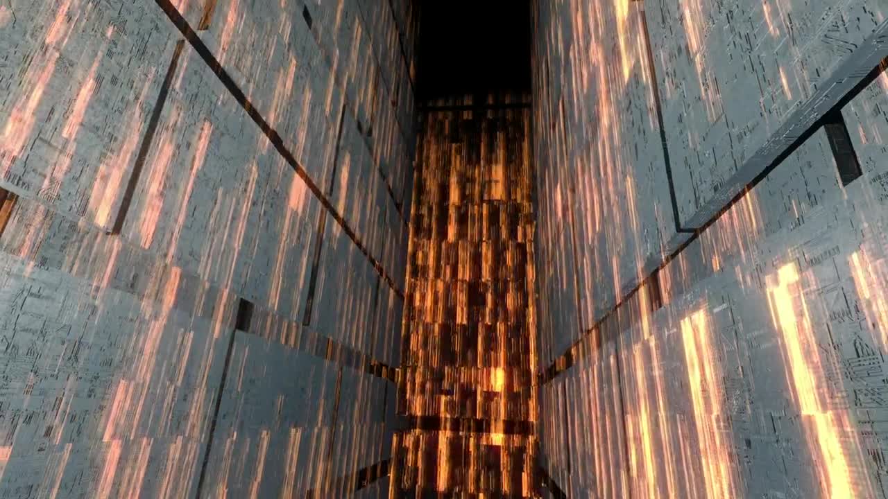 Stock Video Digital Blocks Of Information In A D World Live Wallpaper For PC