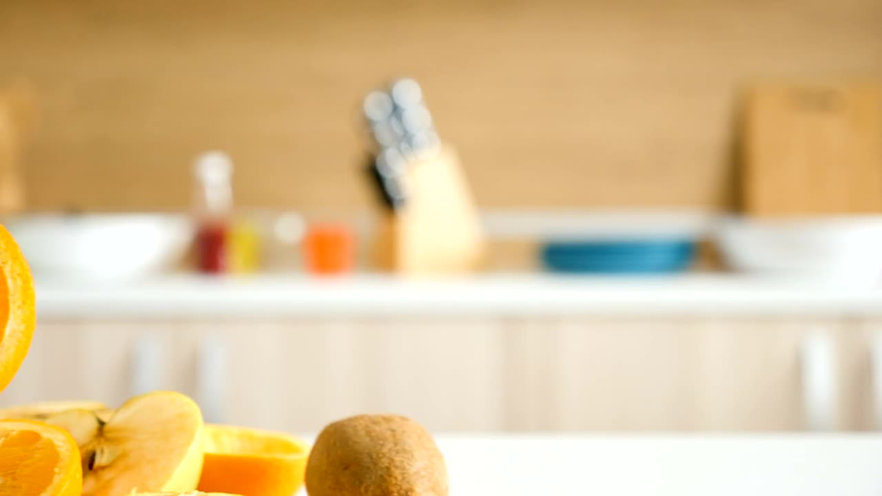 Stock Video Detox Diet Fruit Drinks And Fresh Fruit N Kitchen Live Wallpaper For PC