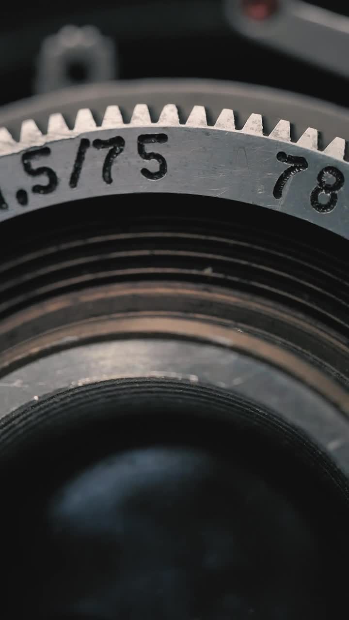 Stock Video Detail Of An Old Camera Shutter Live Wallpaper For PC