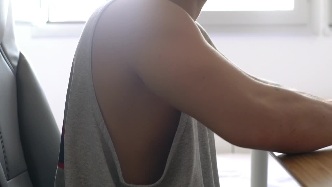 Stock Video Designer Working From A Home Office Live Wallpaper For PC