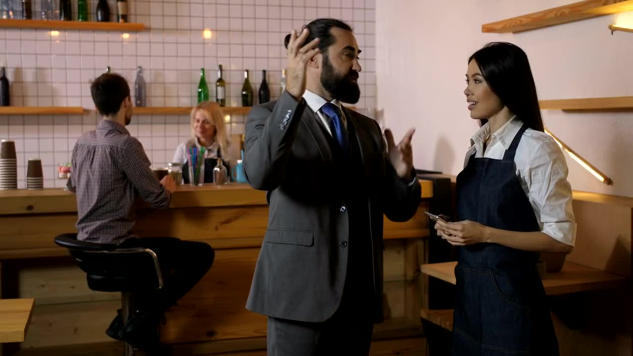 Stock Video Designer Talking With A Client Live Wallpaper For PC