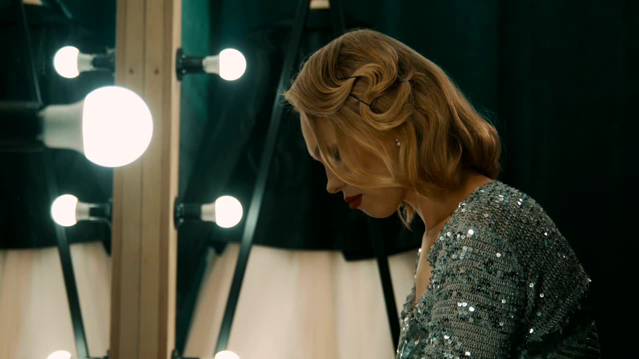 Stock Video Depressed And Tired Actor In Front Of The Mirror Live Wallpaper For PC