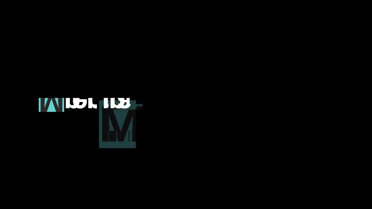 Stock Video Framed Capital Letter Glitch Title Live Wallpaper For PC