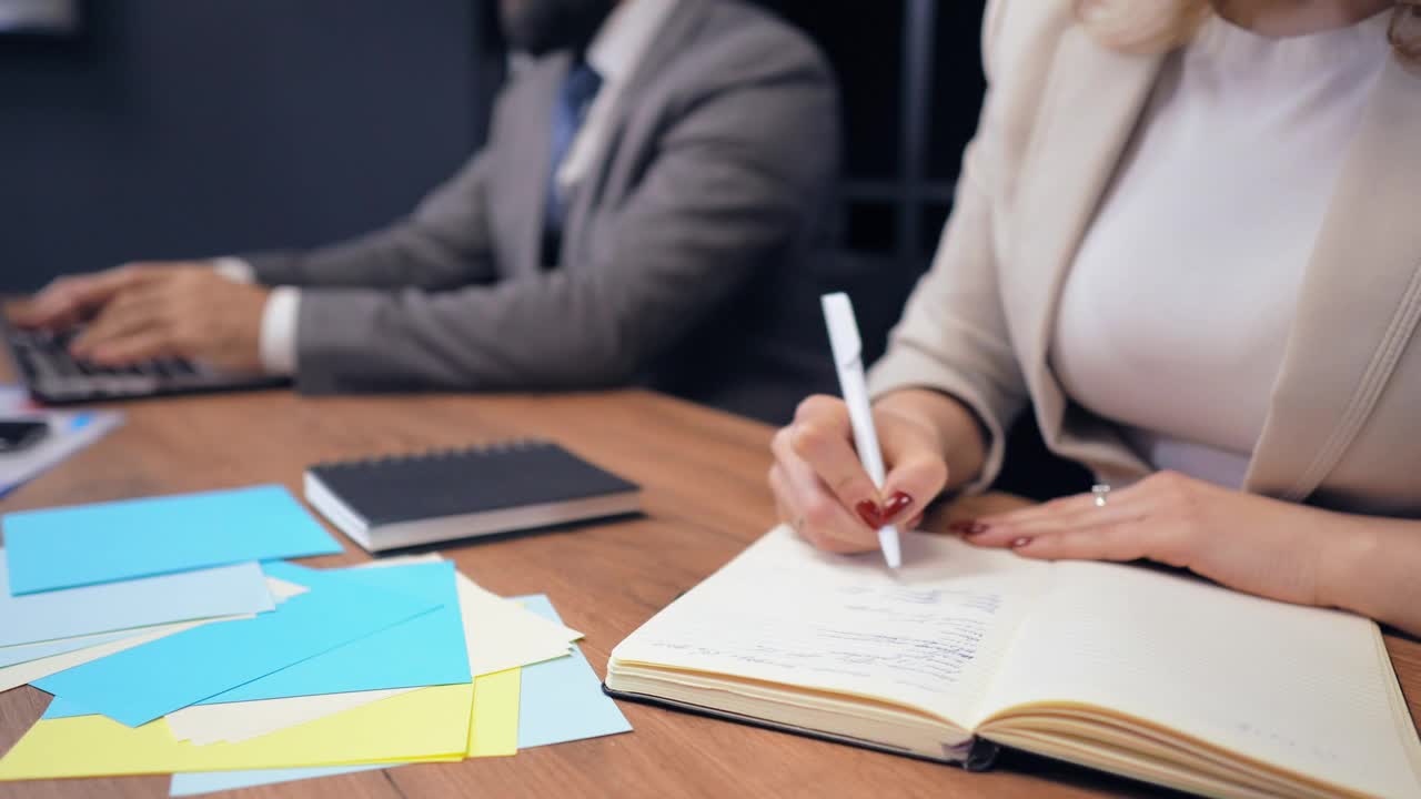Stock Video Formal Dressed People Worked In An Office Live Wallpaper For PC