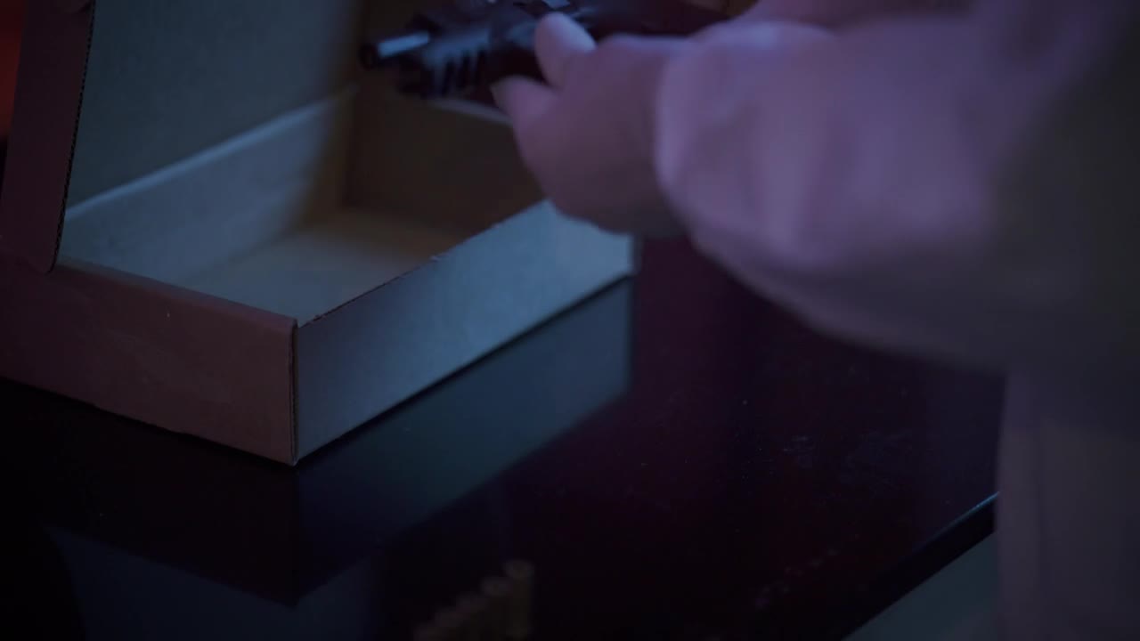 Stock Video Forensic Personnel Saving Evidence In A Box Live Wallpaper For PC