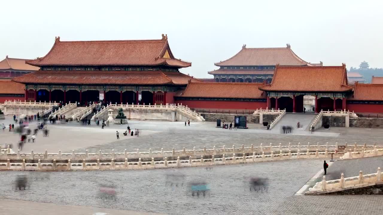 Stock Video Forbidden City Complex In Beijing Live Wallpaper For PC