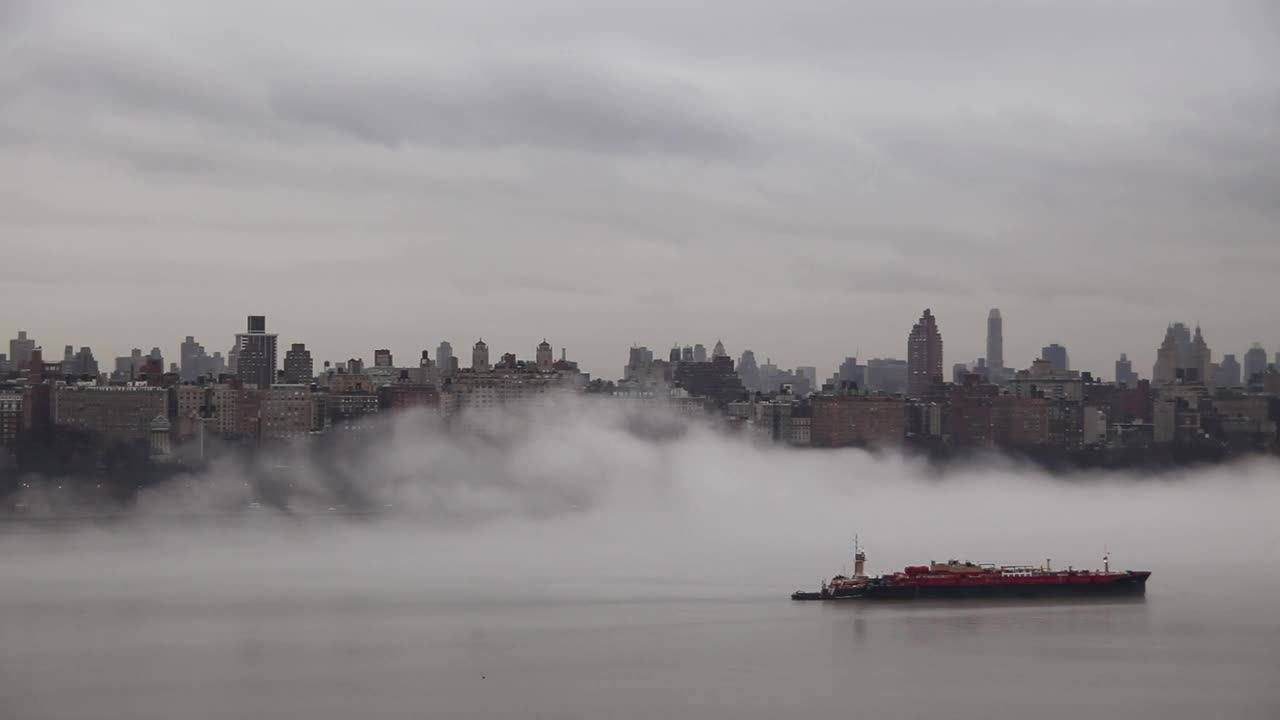 Stock Video Fog Sweeping Across The Ocean Live Wallpaper For PC