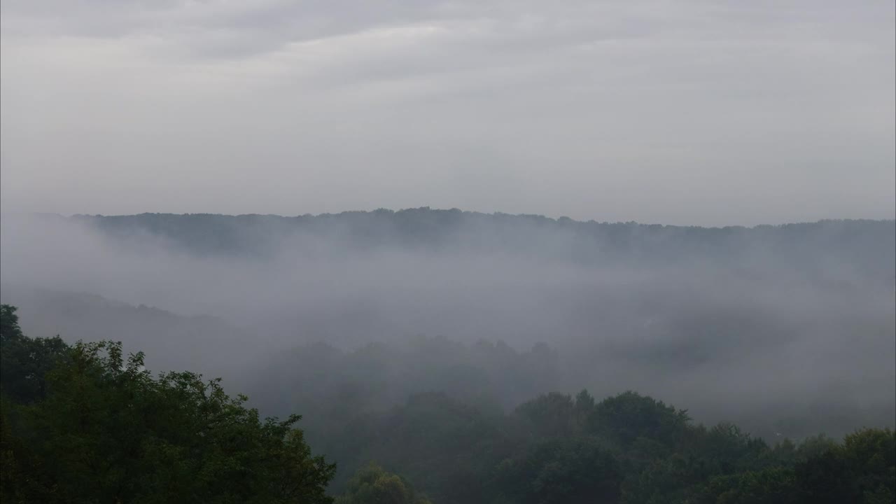 Stock Video Fog Across The Hills Live Wallpaper For PC