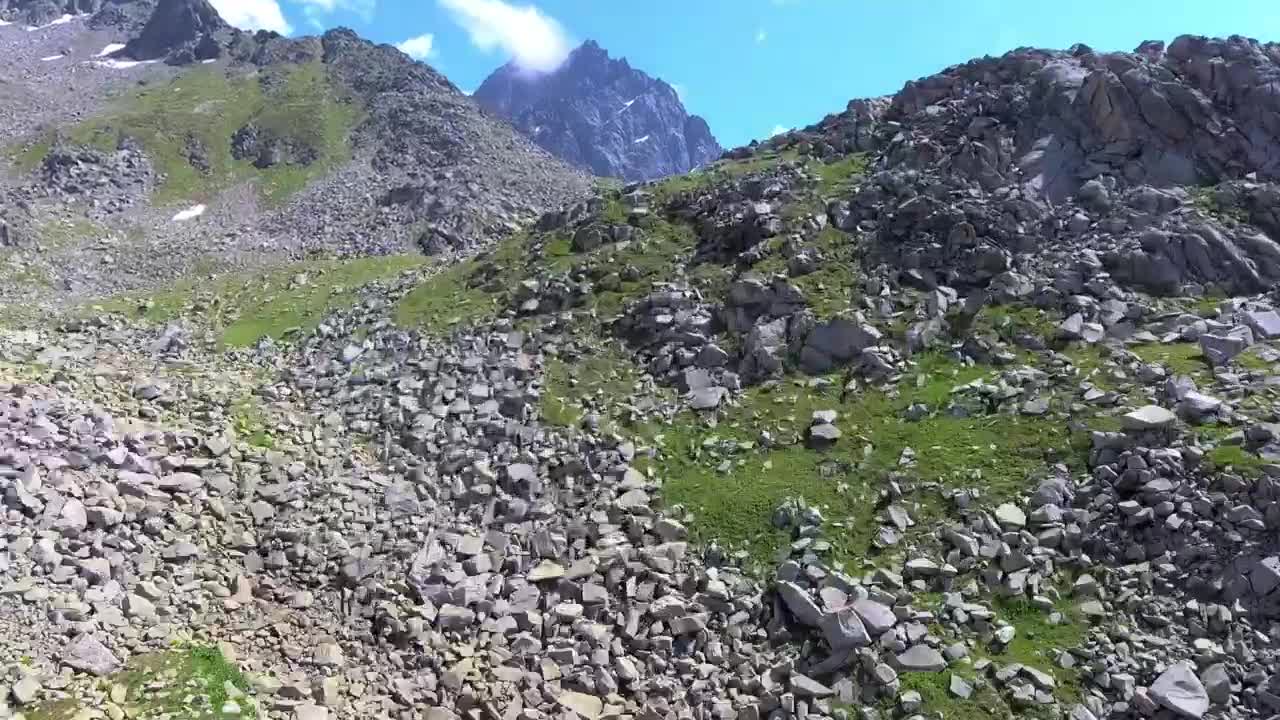 Stock Video Flying Through Rocky Mountains Live Wallpaper For PC