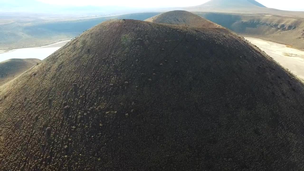 Stock Video Flying Through A Volcanic Crater Live Wallpaper For PC