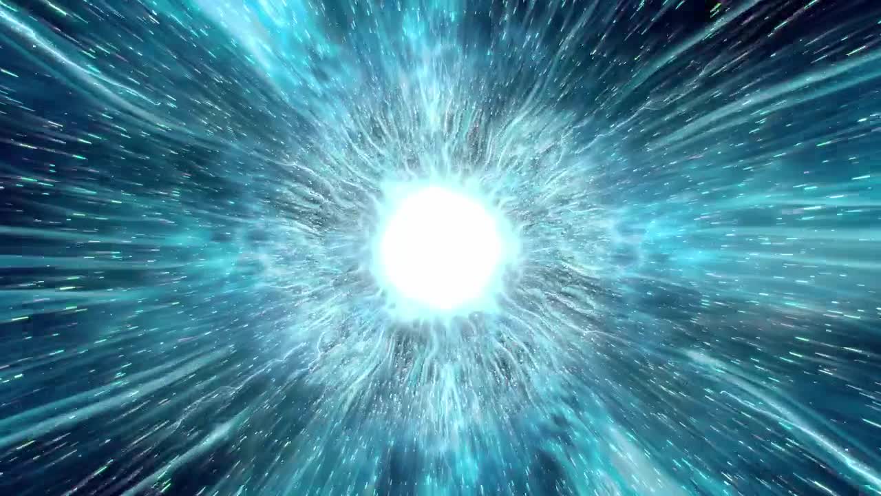 Stock Video Flying Through A Tunnel Of Light And Lightning Live Wallpaper For PC