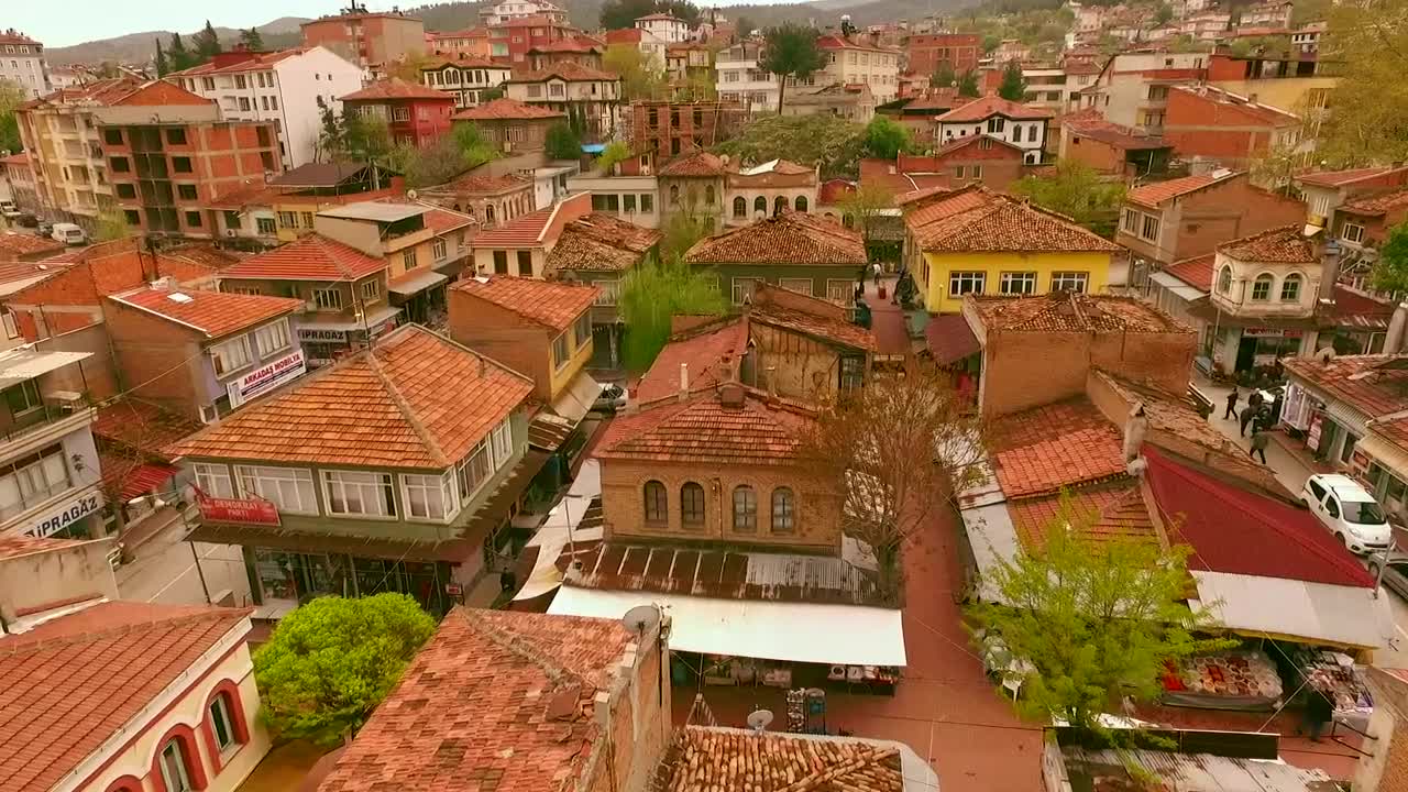 Stock Video Flying Slowly Over A Beautiful Town Live Wallpaper For PC