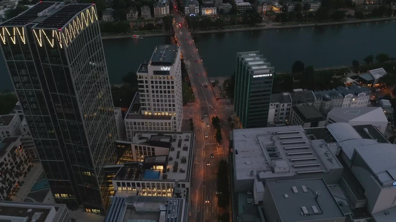 Stock Video Flying Over The Traffic On A Bridge In A River Live Wallpaper For PC