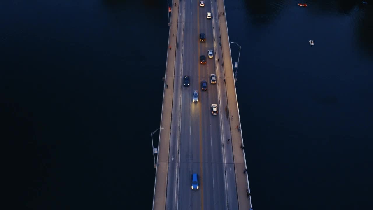 Stock Video Flying Over An Avenue In A Big City Live Wallpaper For PC