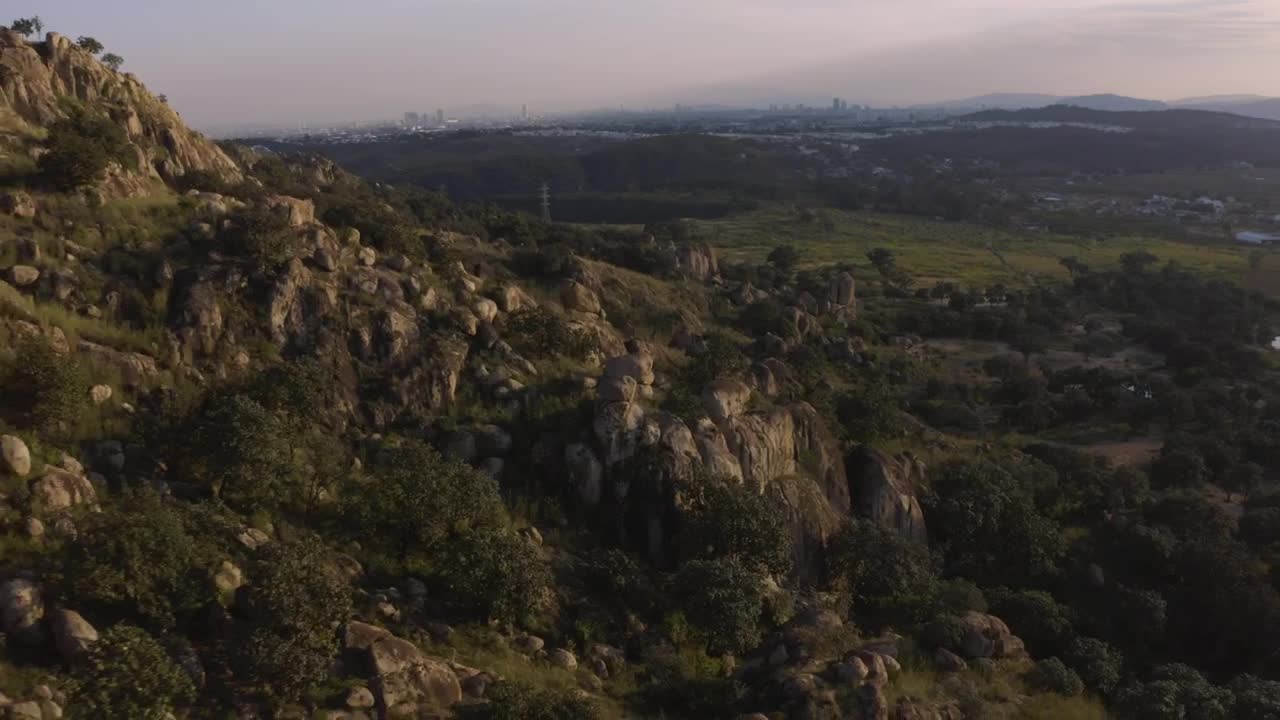 Stock Video Flying Over A Rocky Mountain In Nature Live Wallpaper For PC