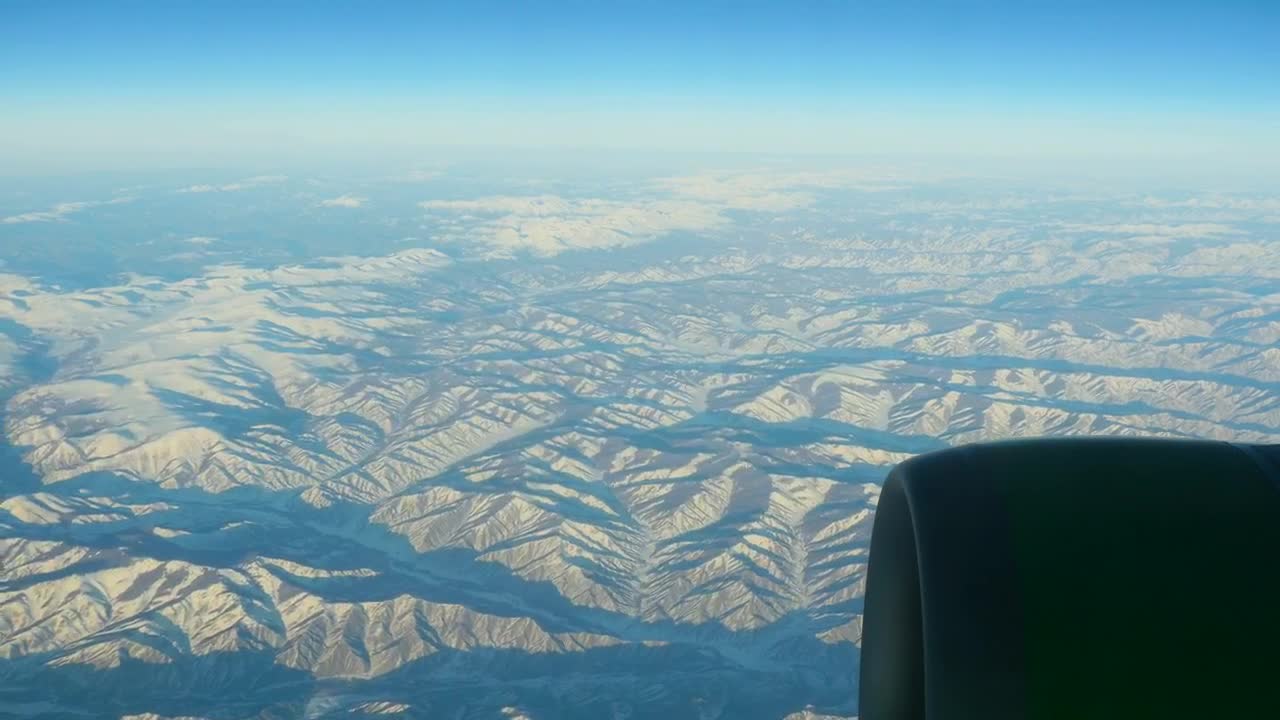 Stock Video Flying Over A Range Of Mountains With Snow Live Wallpaper For PC