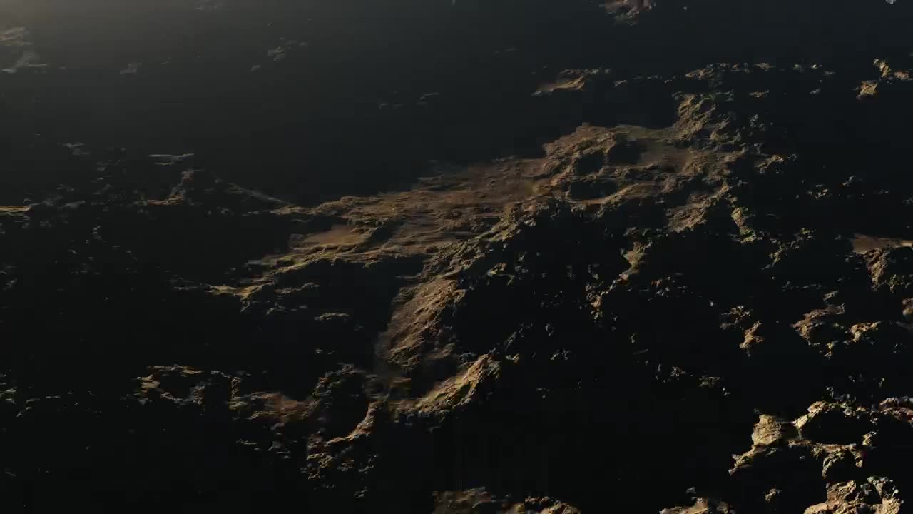 Stock Video Flying Over A Planet Lost In Space Live Wallpaper For PC