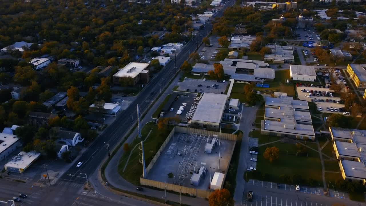 Stock Video Flying Over A Big City Live Wallpaper For PC