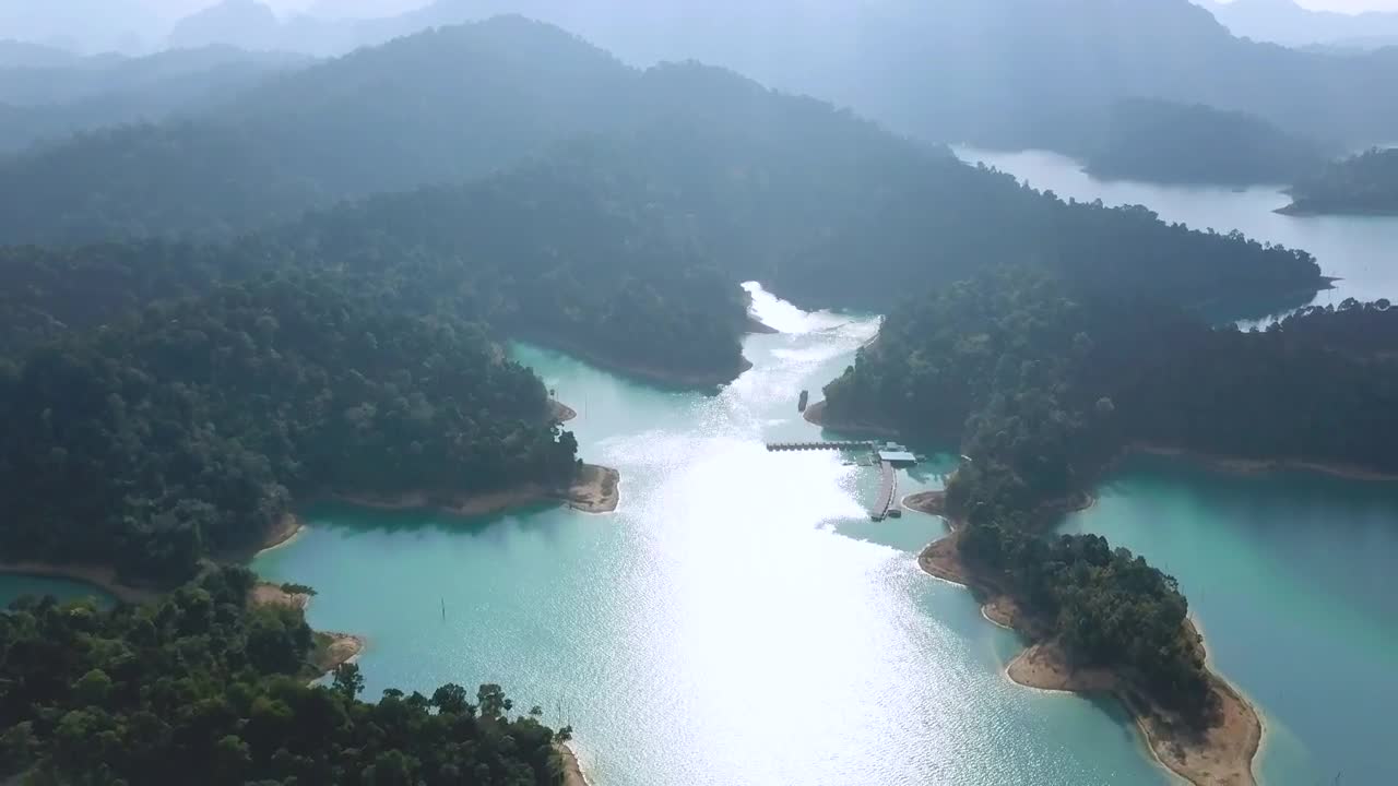 Stock Video Flying Over A Beautiful Sunny Bay Live Wallpaper For PC