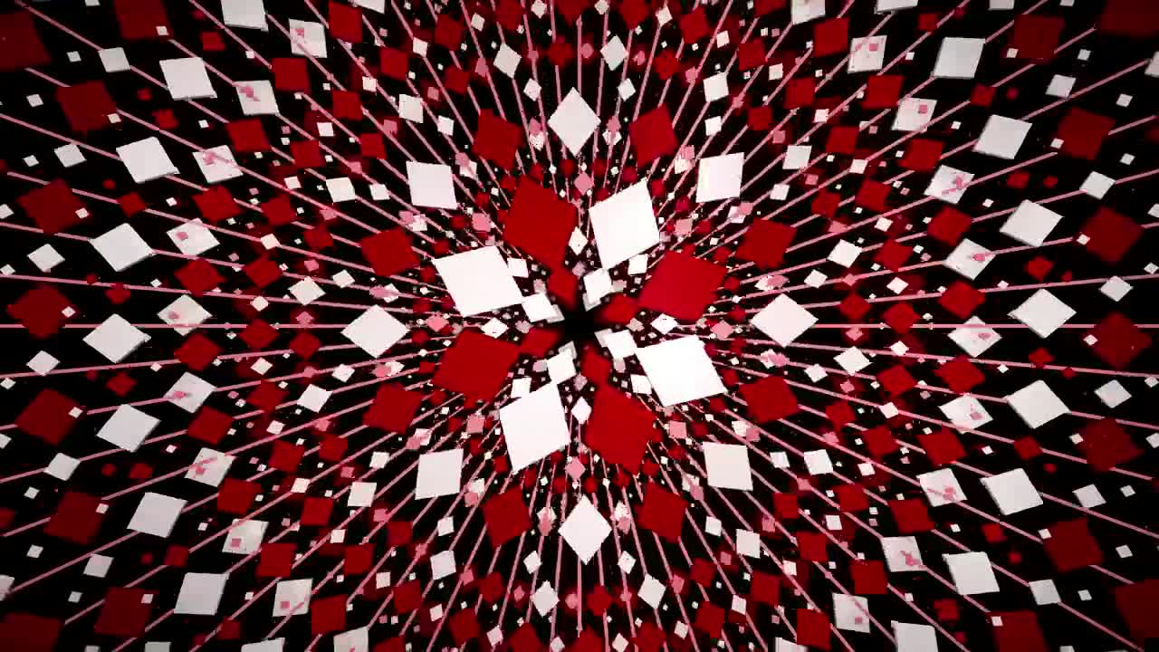 Stock Video Flying Between Red And White Poker Diamond Figures Live Wallpaper For PC