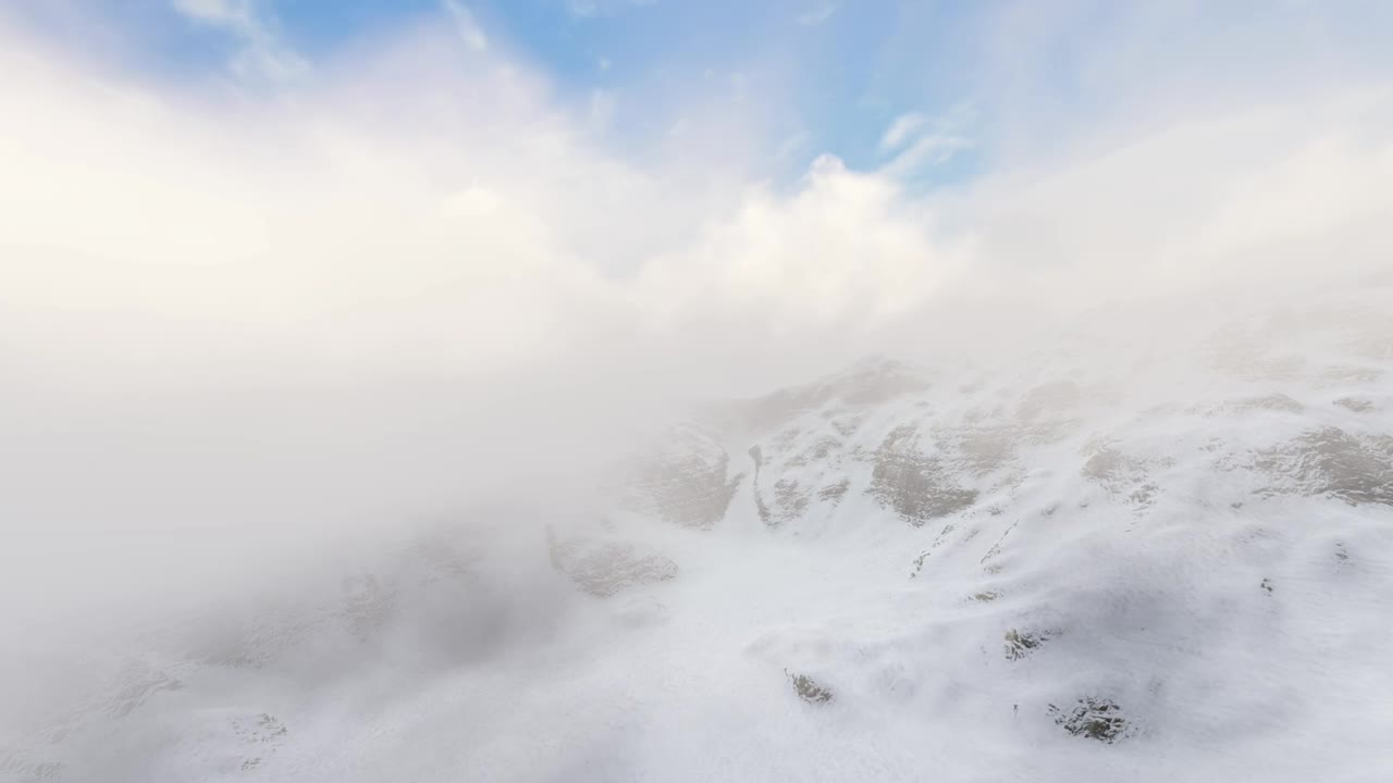 Stock Video Flying Among The Clouds That Brush The Mountains Live Wallpaper For PC