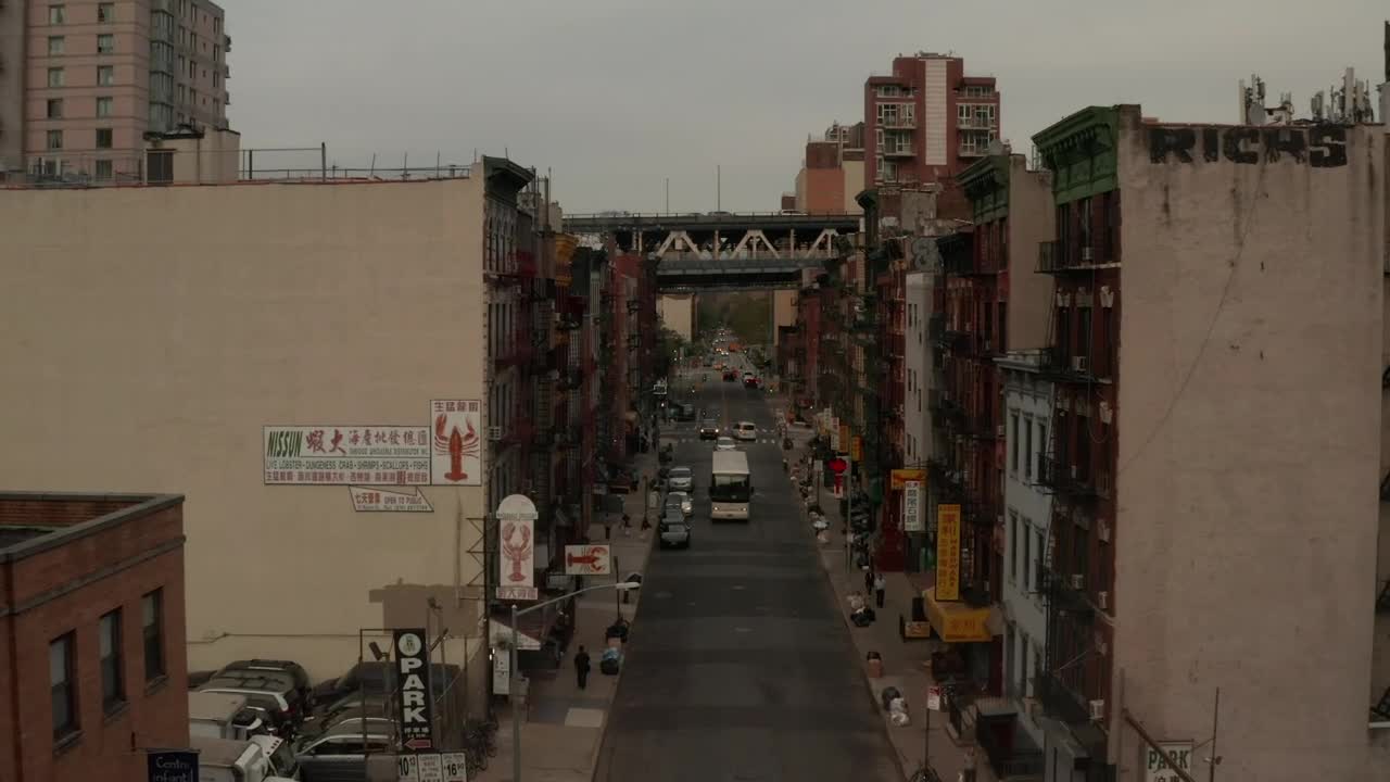 Stock Video Flying Among Buildings In A New York Neighborhood Live Wallpaper For PC