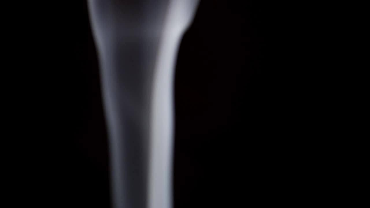 Stock Video Floating Smoke On A Black Background Live Wallpaper For PC