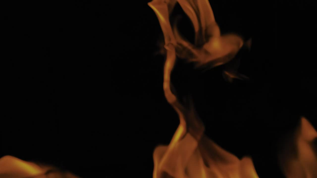 Stock Video Flames Up And Down With Black Background Live Wallpaper For PC