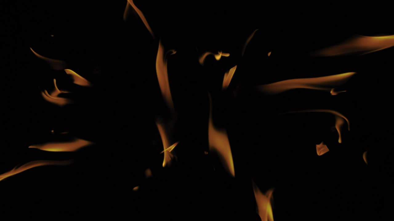 Stock Video Flames Rising To The Center Live Wallpaper For PC