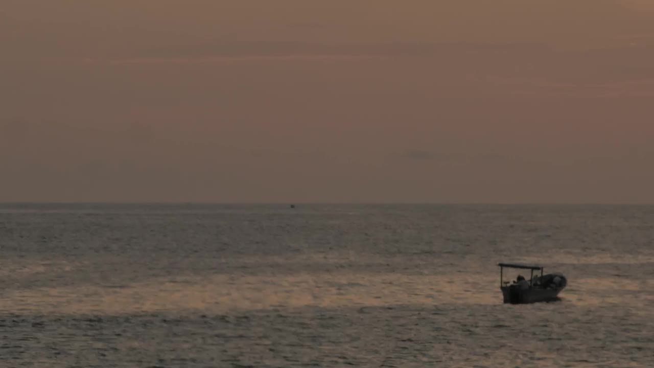 Stock Video Fishing Boat In The Sea Live Wallpaper For PC