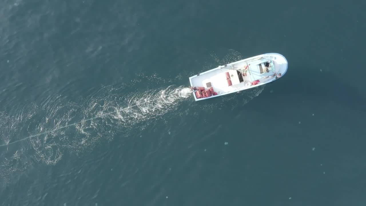 Stock Video Fishing Boat Heading Out Live Wallpaper For PC