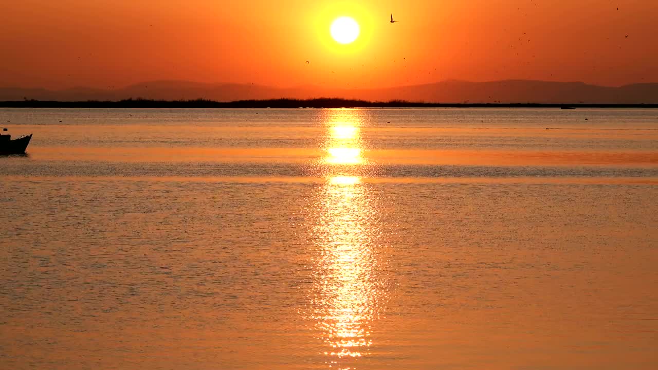 Stock Video Fishing Boat Crossing The Sea Live Wallpaper For PC