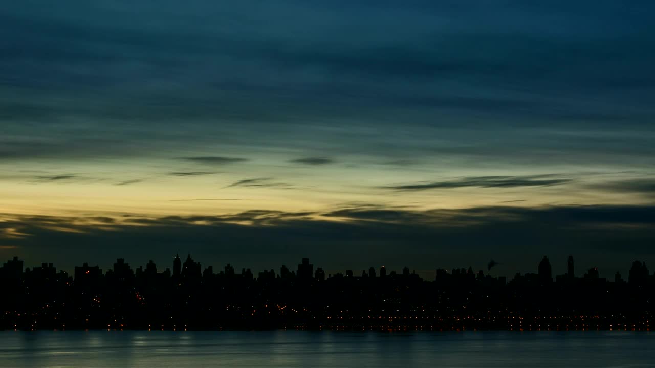 Stock Video First Light Over New York Live Wallpaper For PC