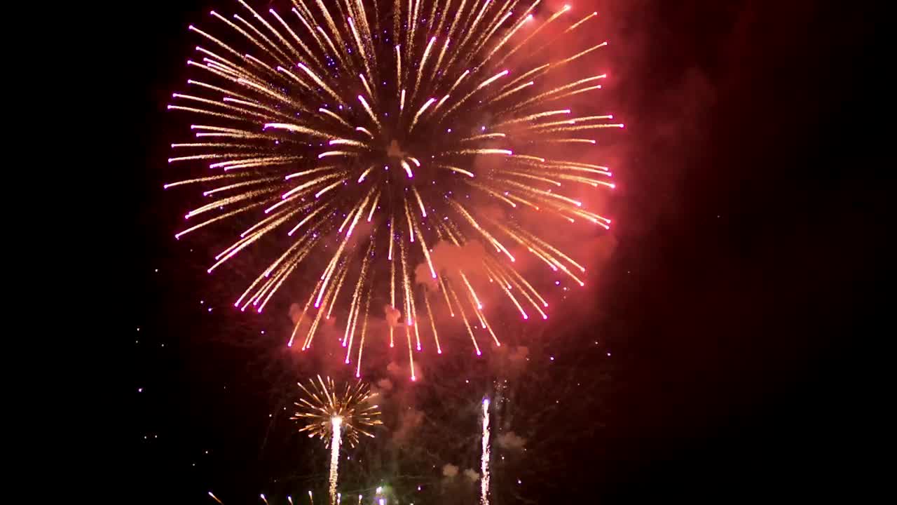 Stock Video Fireworks Rising From The Bottom Live Wallpaper For PC