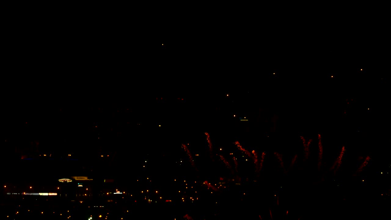 Stock Video Fireworks Flashing In The Distance Live Wallpaper For PC