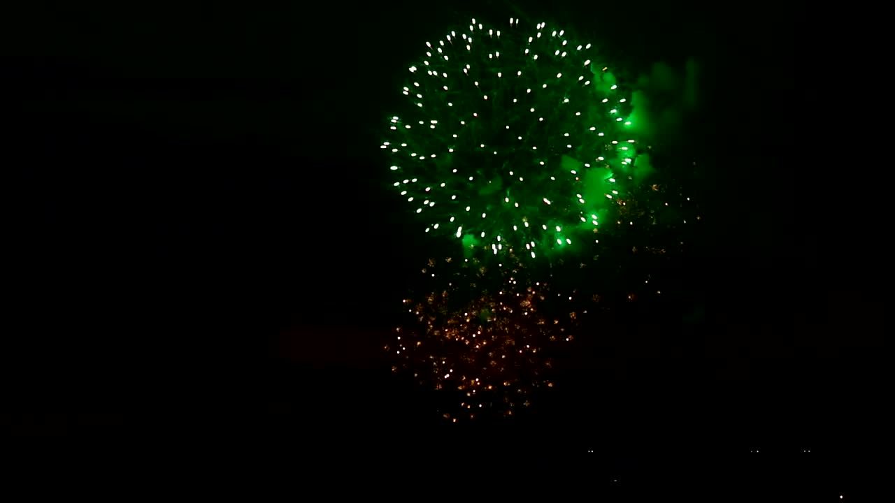 Stock Video Fireworks Flashing Colors In The Night Sky Live Wallpaper For PC