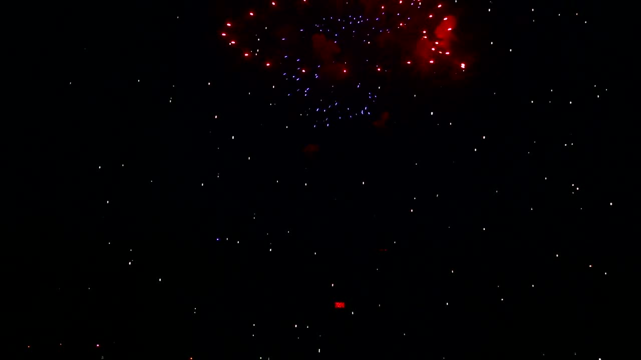 Stock Video Fireworks Exploding In The Night Sky Live Wallpaper For PC