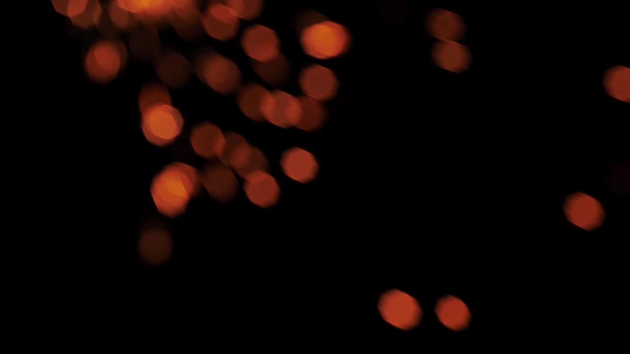 Stock Video Fire Particles On Dark Background Live Wallpaper For PC