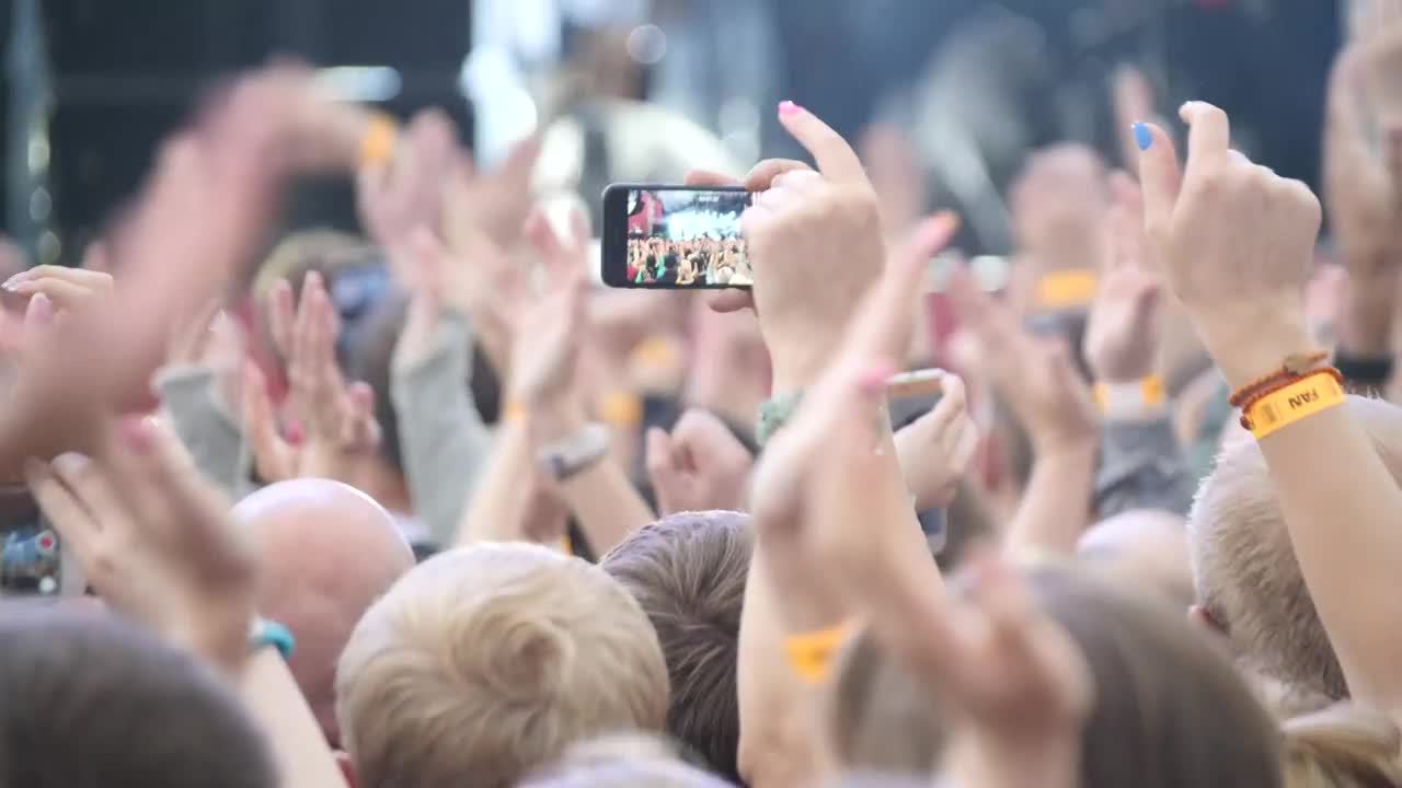 Stock Video Filming A Concert In Ibiza Live Wallpaper For PC